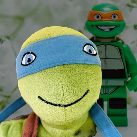 Nickelodeon 2014 Teenage Mutant Ninja Turtles Leonardo 24" Plush Doll Animal - Picture 1 of 9